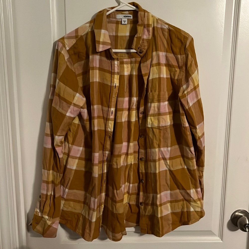 Yellow Plaid Shirt